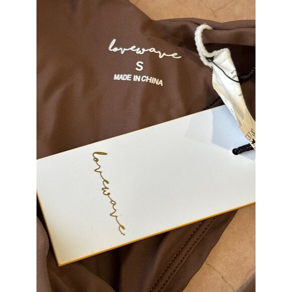 lovewave The Stassi Bikini Bottoms in Dark Brown Small New Womens Swimsuit - Picture 6 of 8